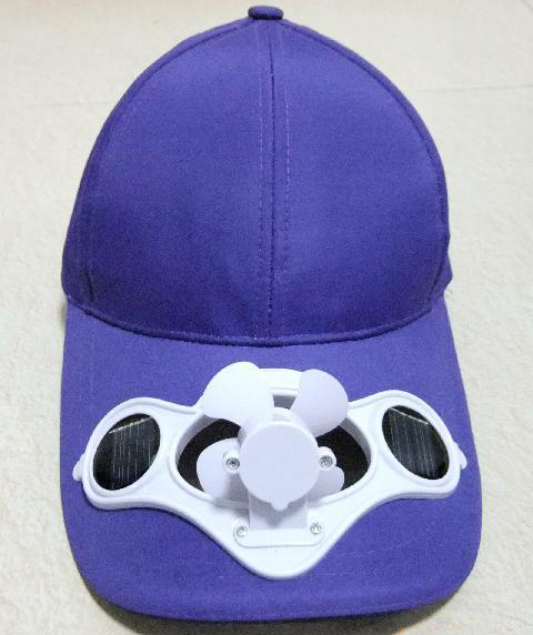 solar fan cap